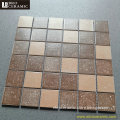 Ebro Ceramic 2017 factory hotsale rustic glazed ceramic kitchen mosaic tile 48x48mm